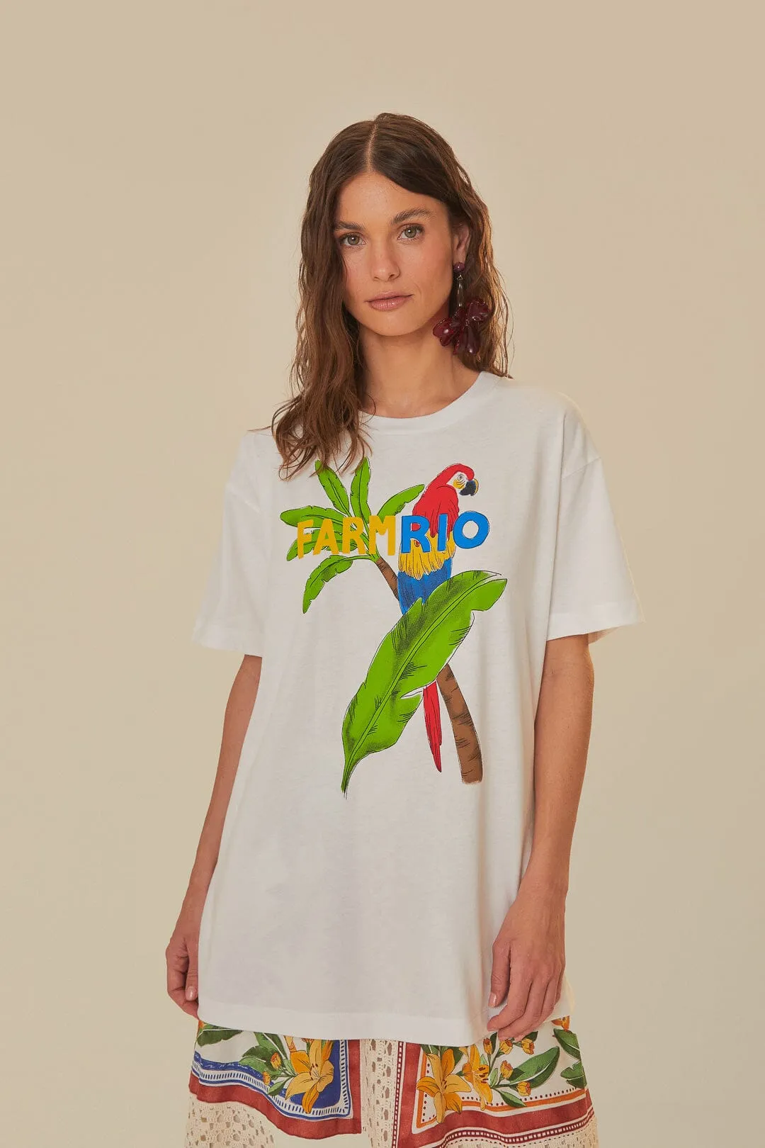 White Farm Rio Organic Cotton T-Shirt | Parallel