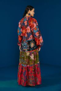 Mixed Flower Prints Maxi Dress sold by FARM Rio