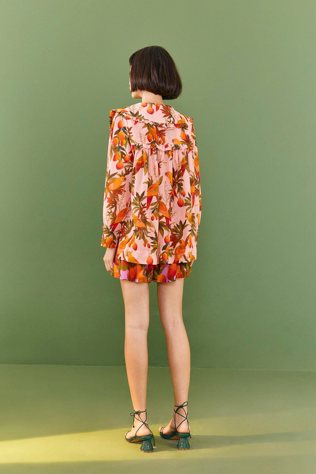 Pink Mango Trees Blouse sold by FARM Rio product image thumbnail 4