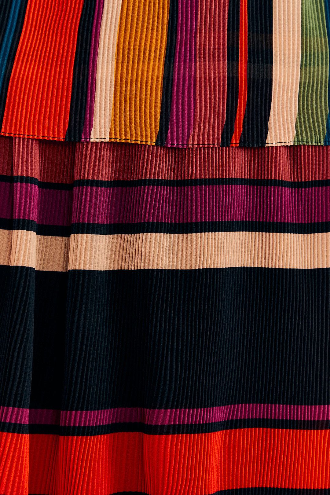 Extraordinary Stripes Midi Skirt sold by FARM Rio product image thumbnail 4