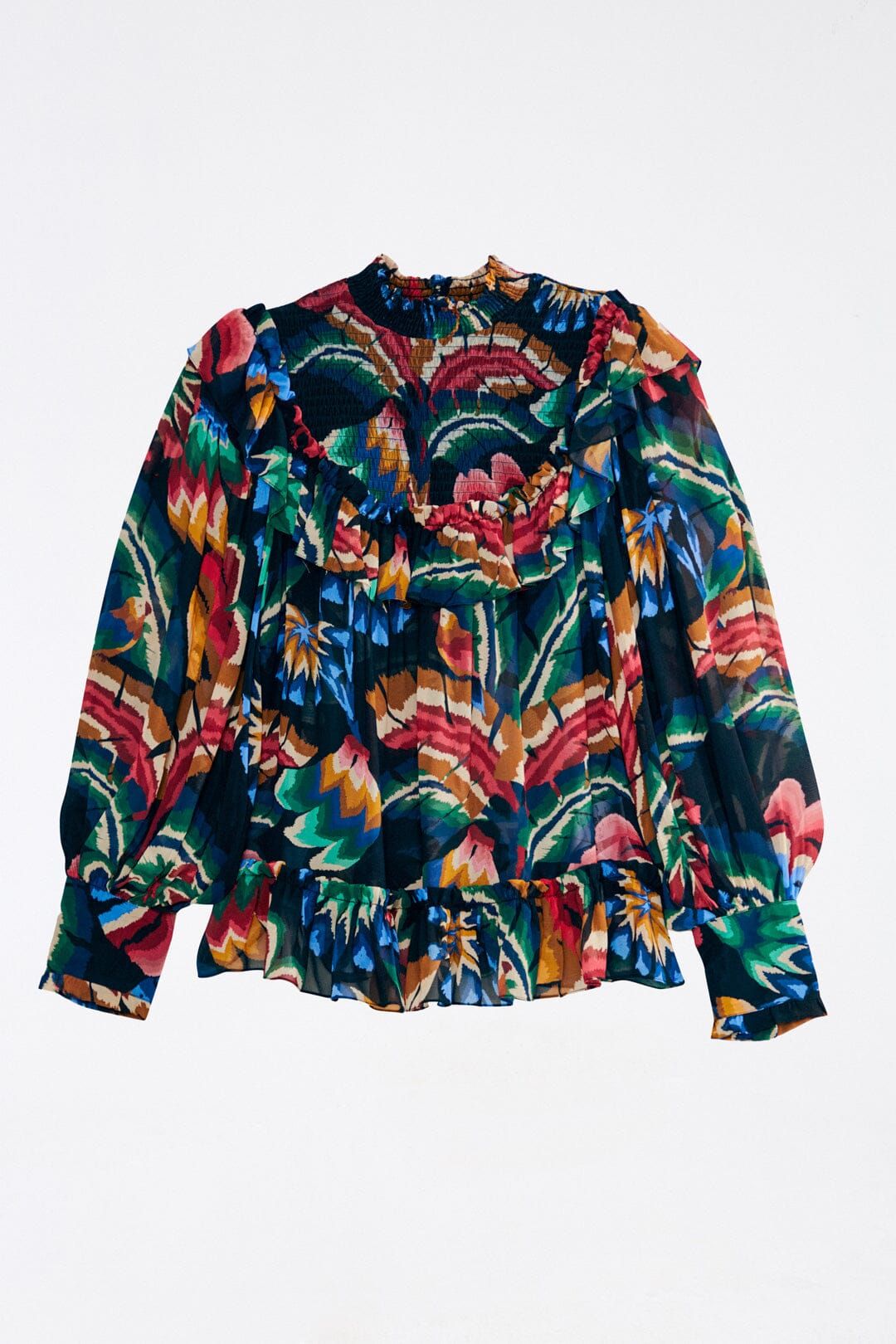 Black Chevron Forest Blouse sold by FARM Rio product image thumbnail 6