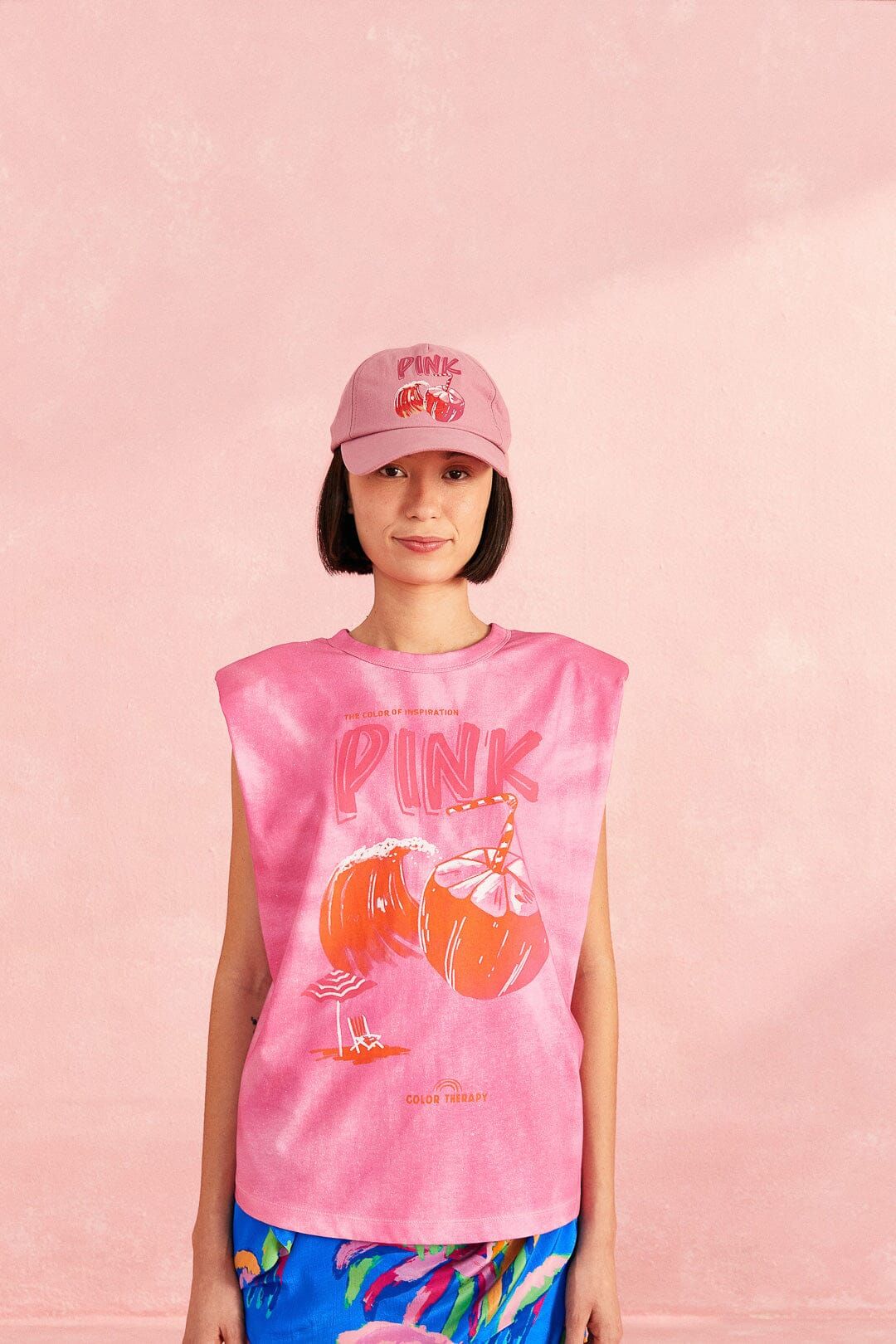 Pink Coconut Organic Cotton T-Shirt sold by FARM Rio