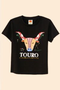 Taurus Zodiac Organic Cotton T-Shirt sold by FARM Rio