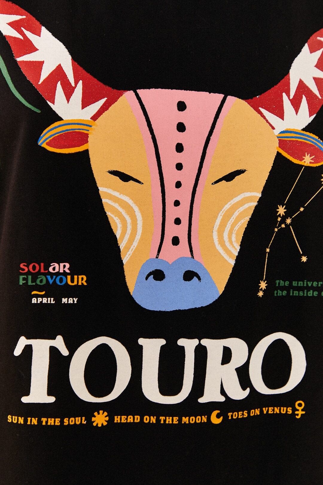 Taurus Zodiac Organic Cotton T-Shirt sold by FARM Rio product image thumbnail 4