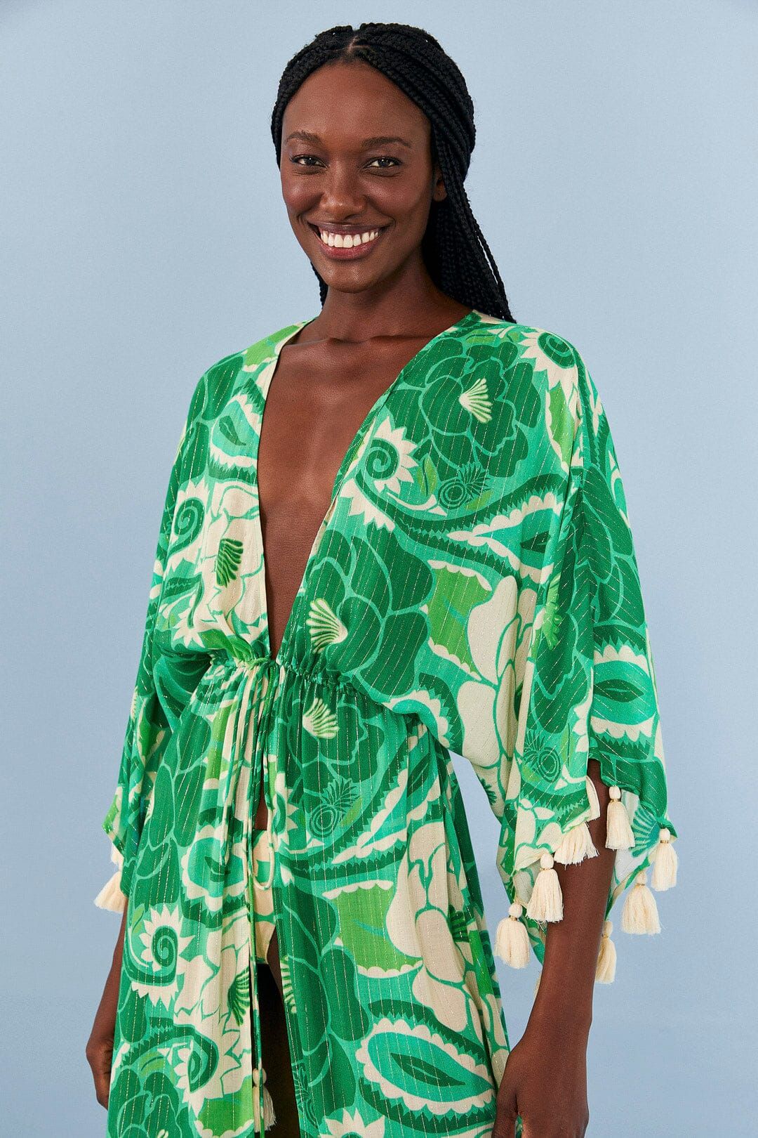 Tropical Groove Cover Up sold by FARM Rio product image thumbnail 3