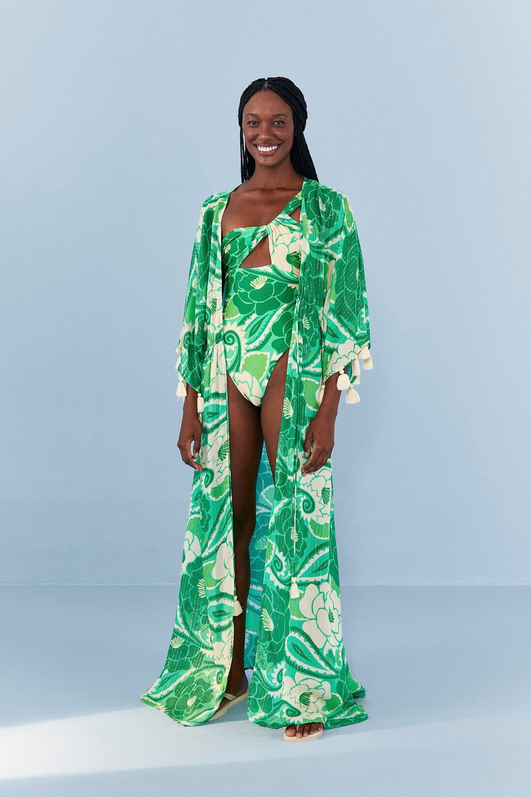Tropical Groove Cover Up sold by FARM Rio product image thumbnail 2