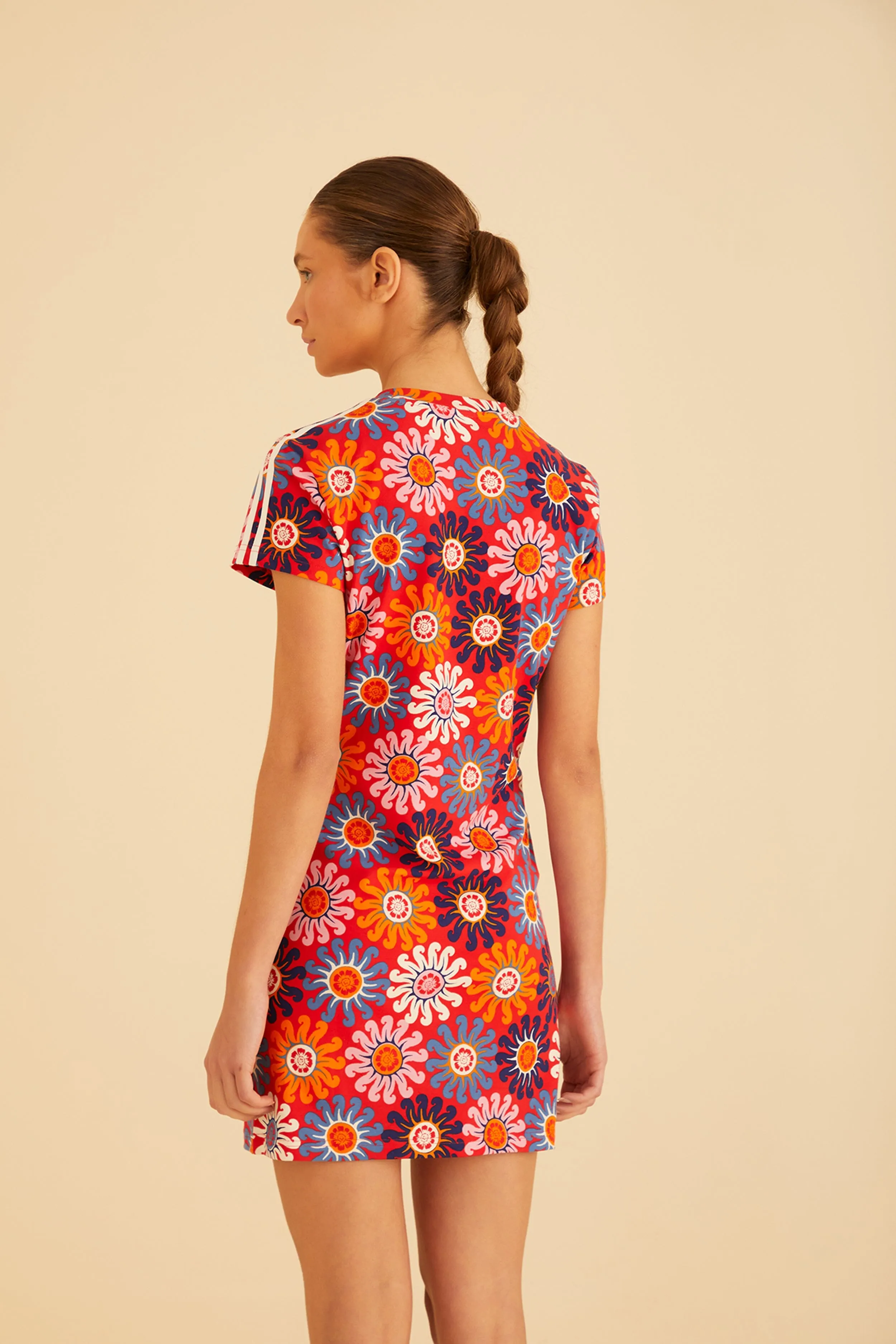 Red Adidas FARM Dress sold by FARM Rio product image thumbnail 4