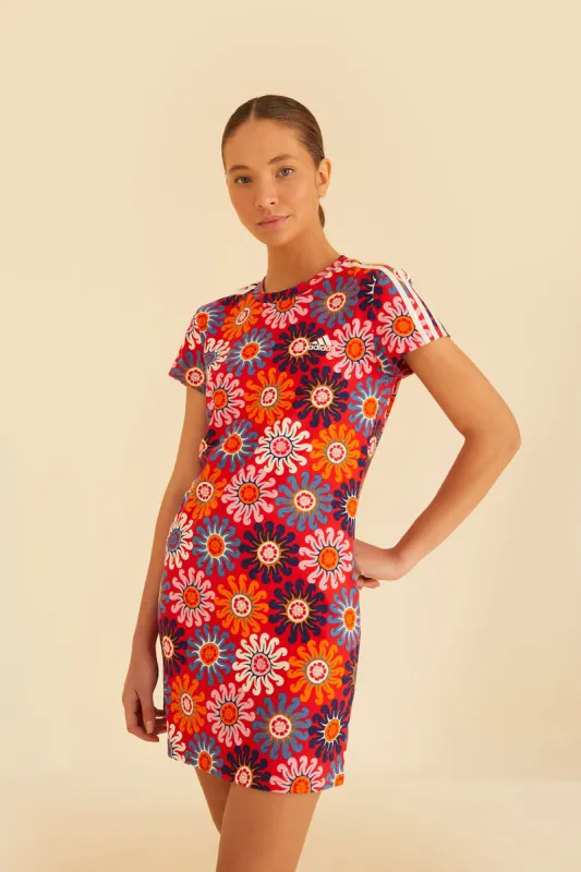 Red Adidas FARM Dress sold by FARM Rio