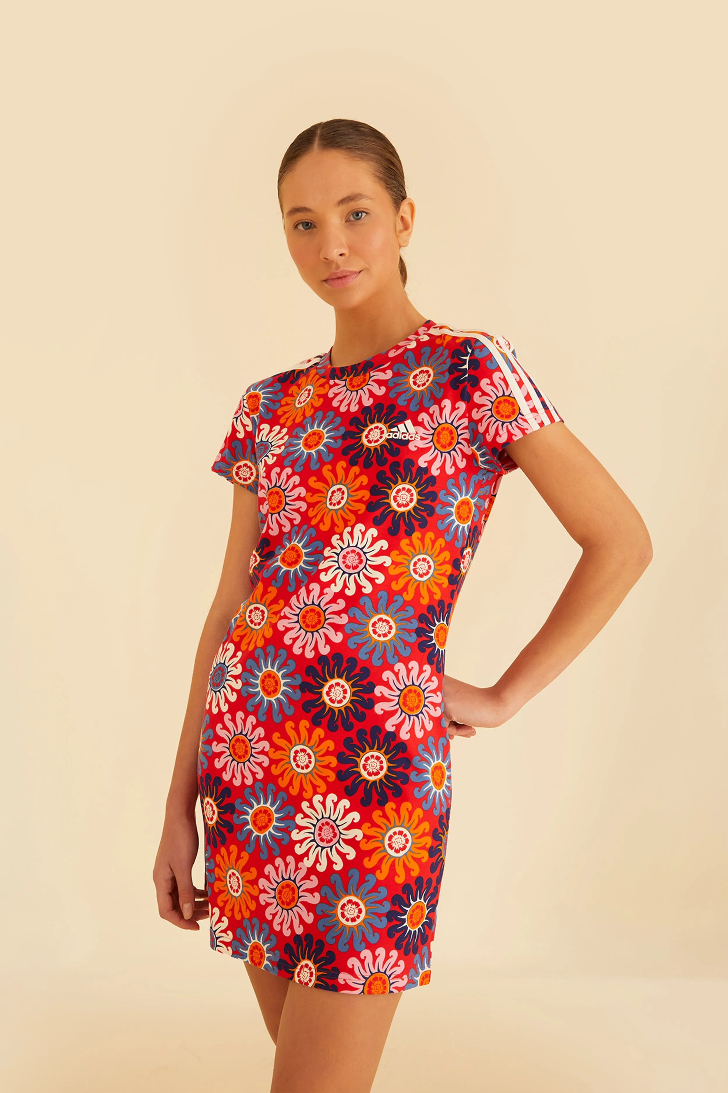 Red Adidas FARM Dress sold by FARM Rio