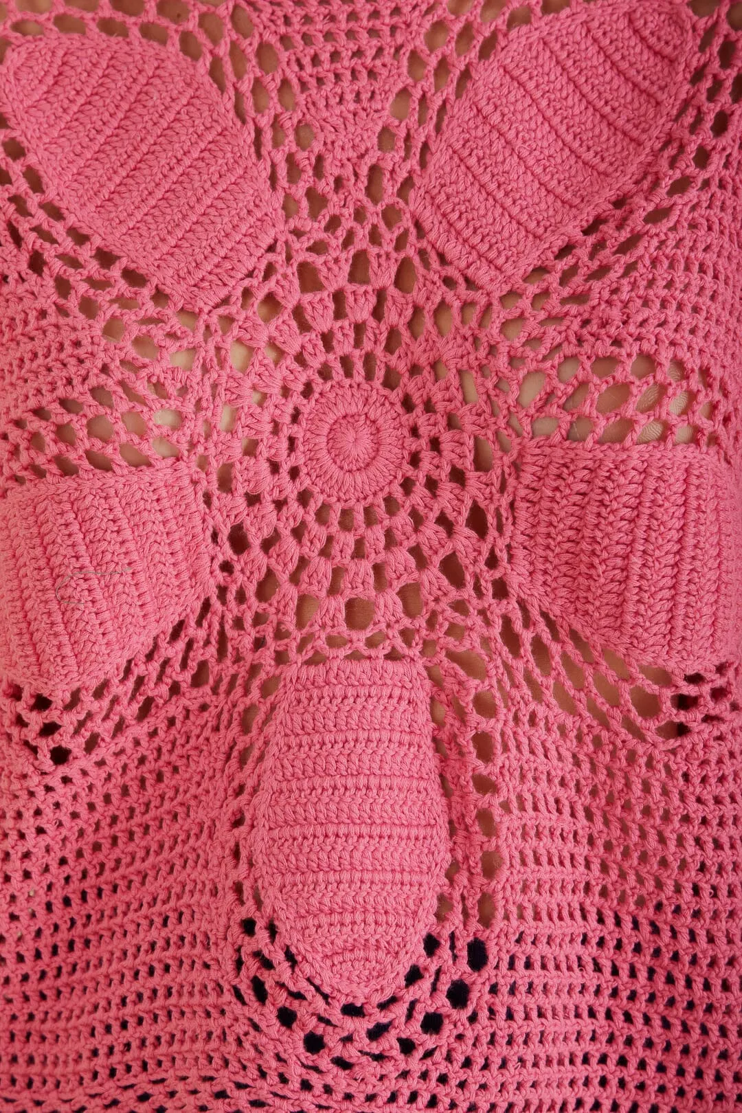 Blush Flower Draw Crochet Blouse sold by FARM Rio product image thumbnail 4