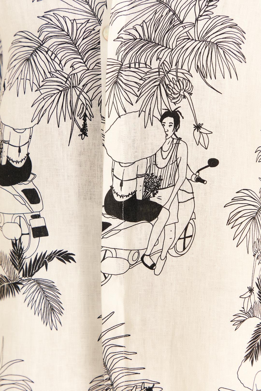 Off-White Moto Love Shirt sold by FARM Rio product image thumbnail 4