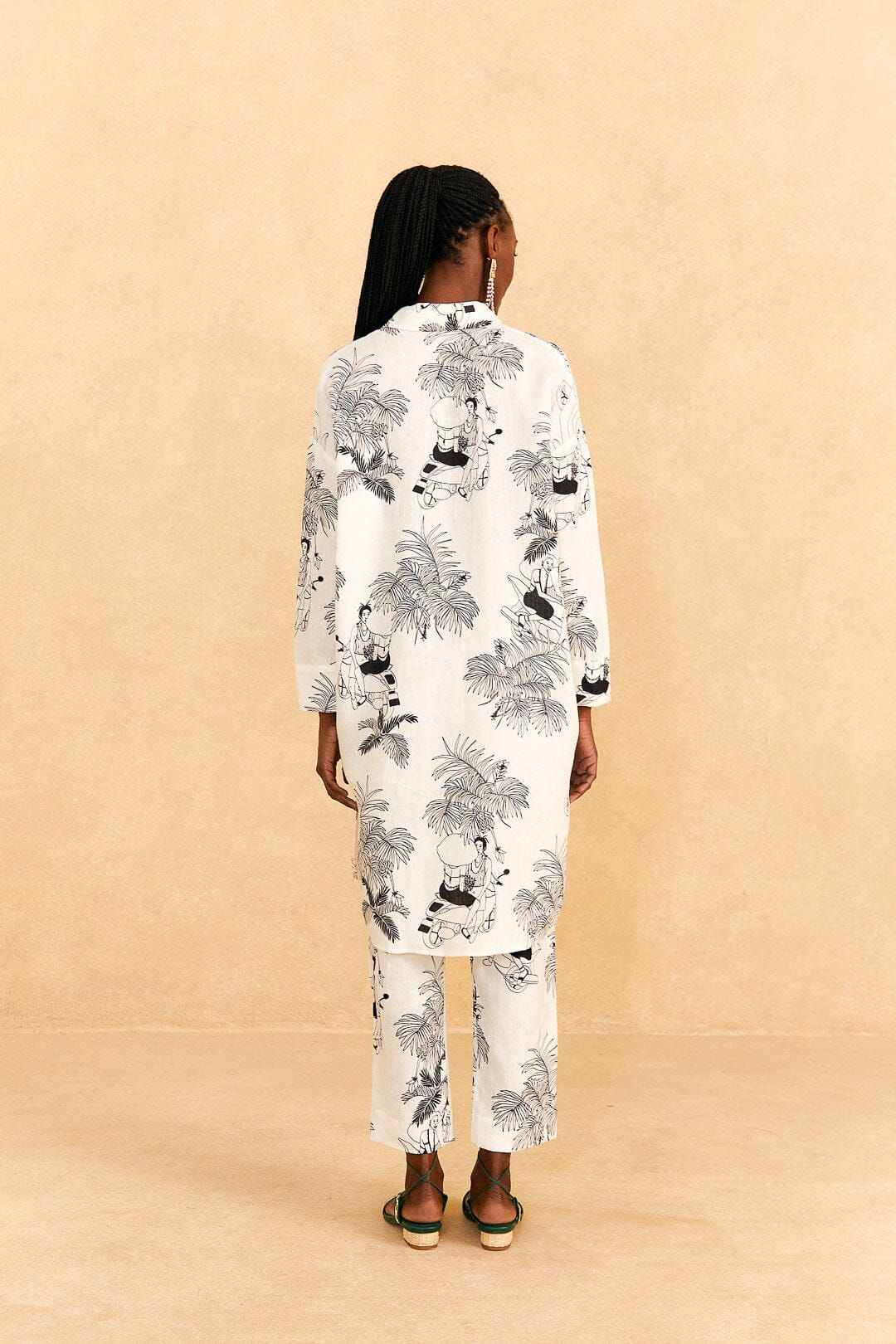 Off-White Moto Love Shirt sold by FARM Rio product image thumbnail 3