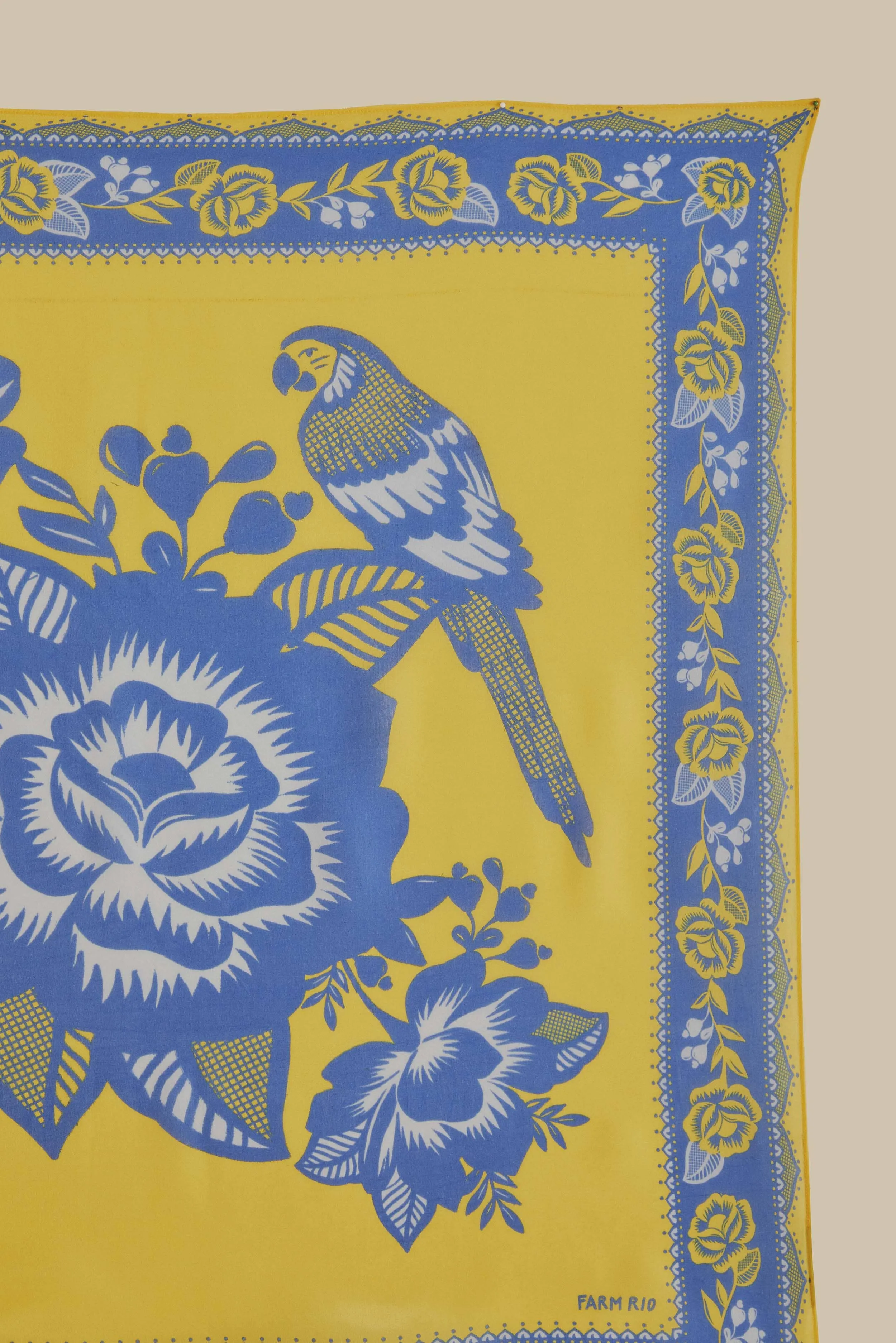 Yellow Lace Garden Scarf sold by FARM Rio product image thumbnail 2