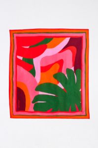 Graphic Monstera Scarf sold by FARM Rio
