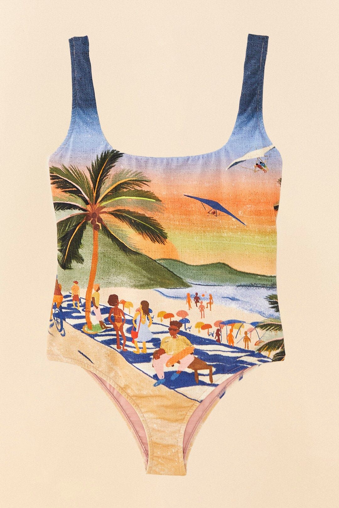 Carioca One Piece Swimsuit sold by FARM Rio product image thumbnail 5