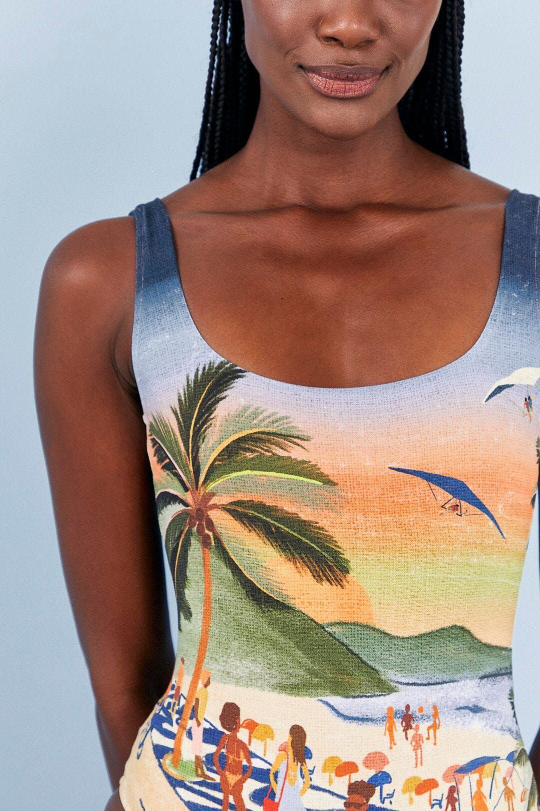 Carioca One Piece Swimsuit sold by FARM Rio product image thumbnail 3