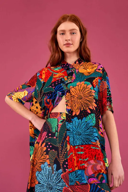 Black Cool Leopards Unisex Shirt sold by FARM Rio