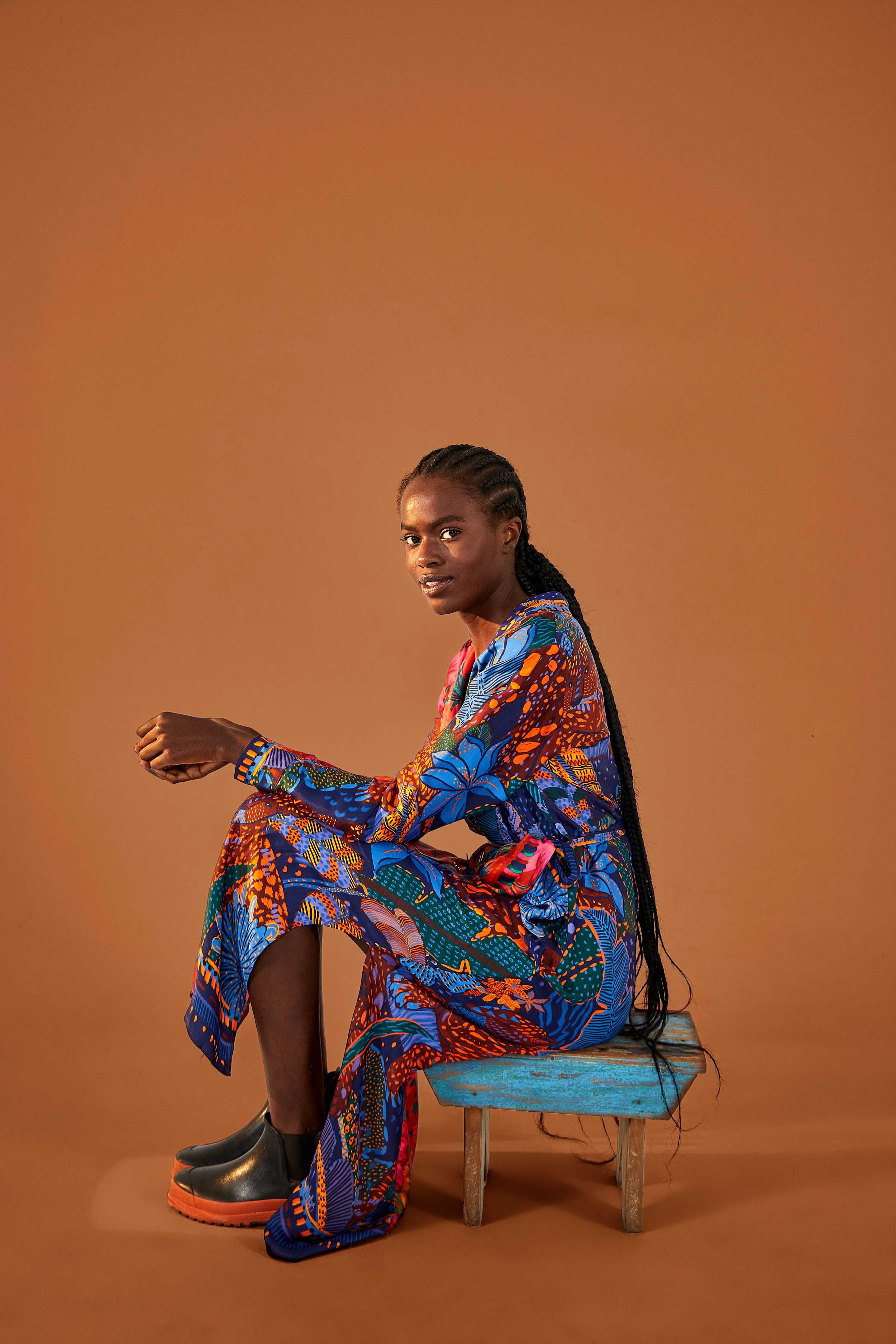 MIXED PRINTS CHEMISE sold by FARM Rio product image thumbnail 4