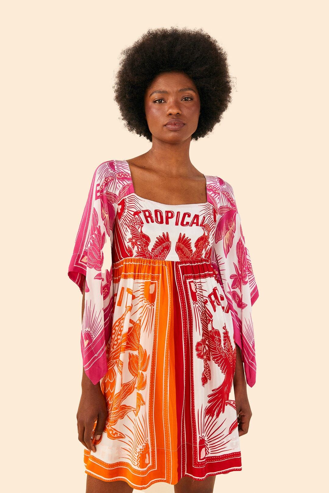 Tropical Dream Mini Dress sold by FARM Rio