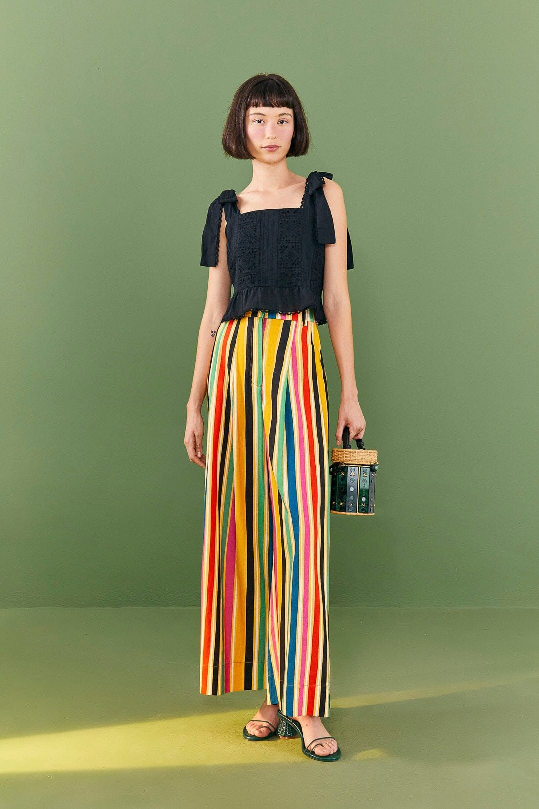 Black Lace Top sold by FARM Rio product image thumbnail 2