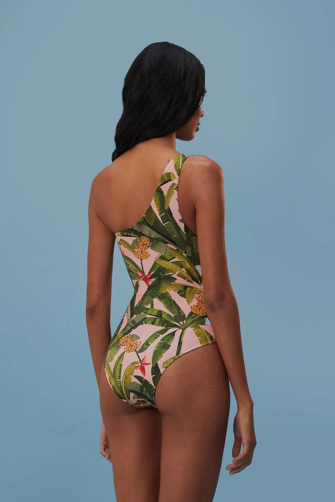 Banana Leaves One-Piece Swimsuit sold by FARM Rio product image thumbnail 3