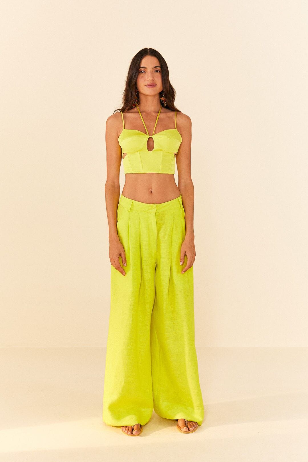 Lime Green Pants sold by FARM Rio product image thumbnail 2