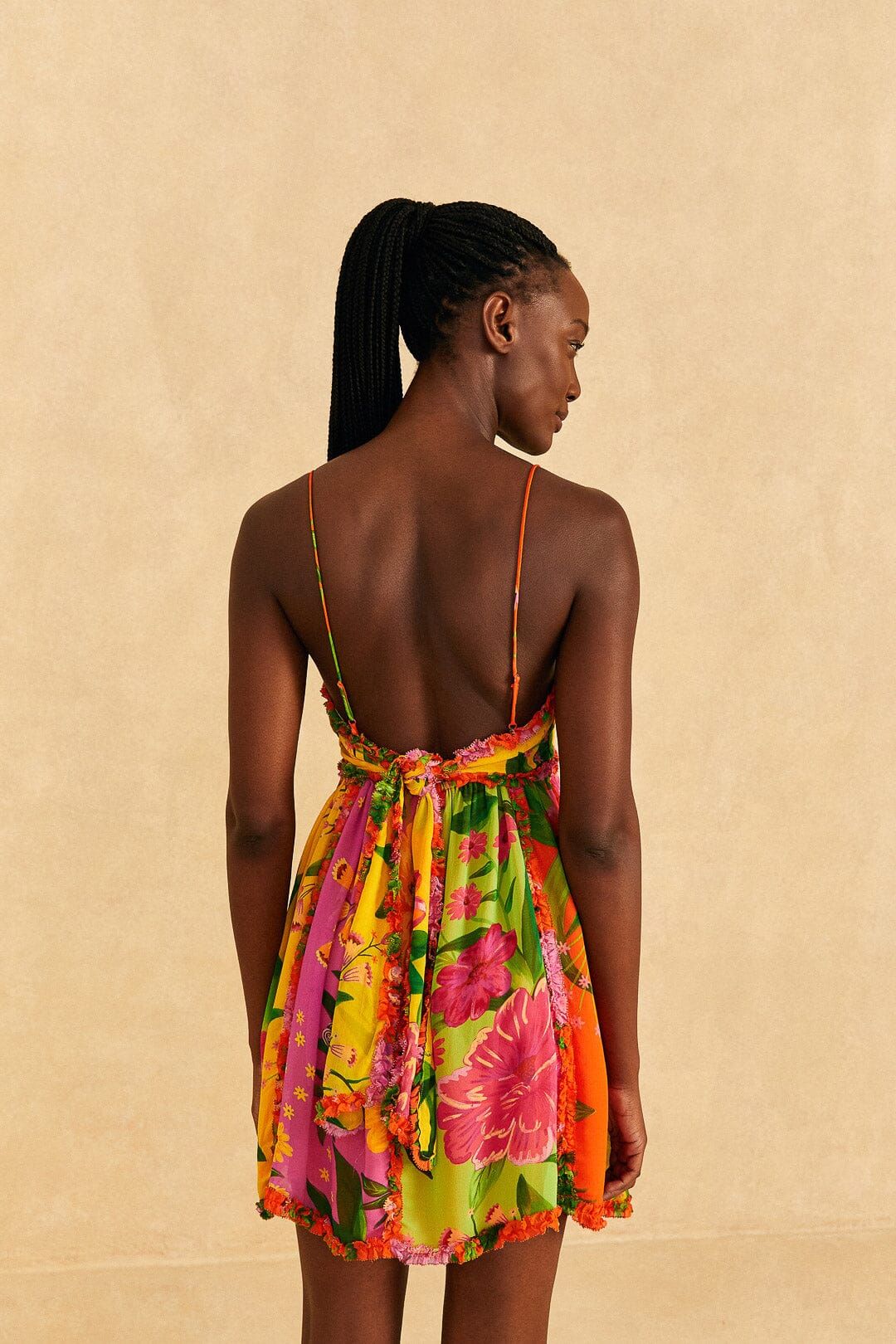 Mixed Romantic Garden Mini Dress sold by FARM Rio product image thumbnail 4