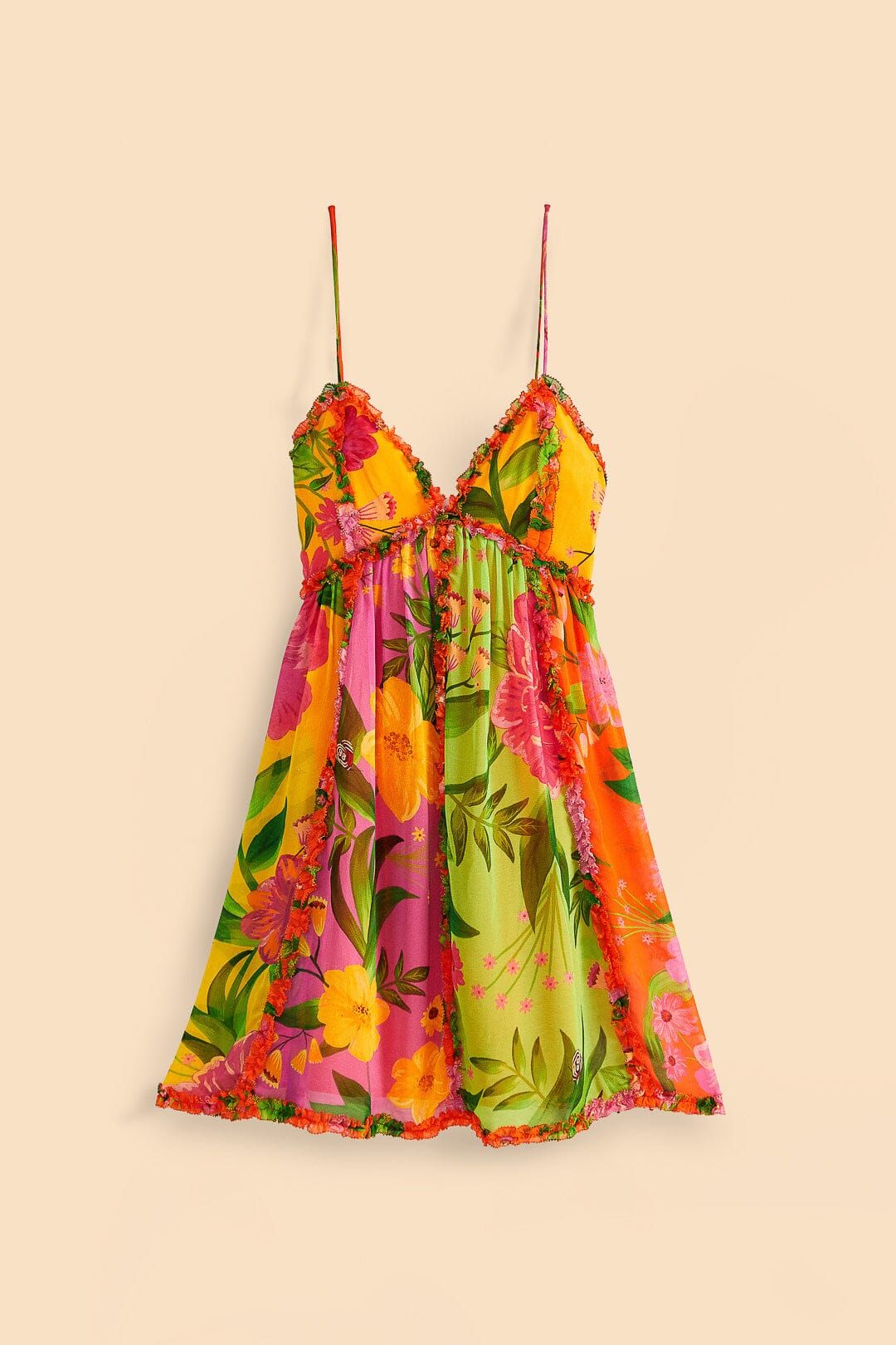 Mixed Romantic Garden Mini Dress sold by FARM Rio product image thumbnail 6