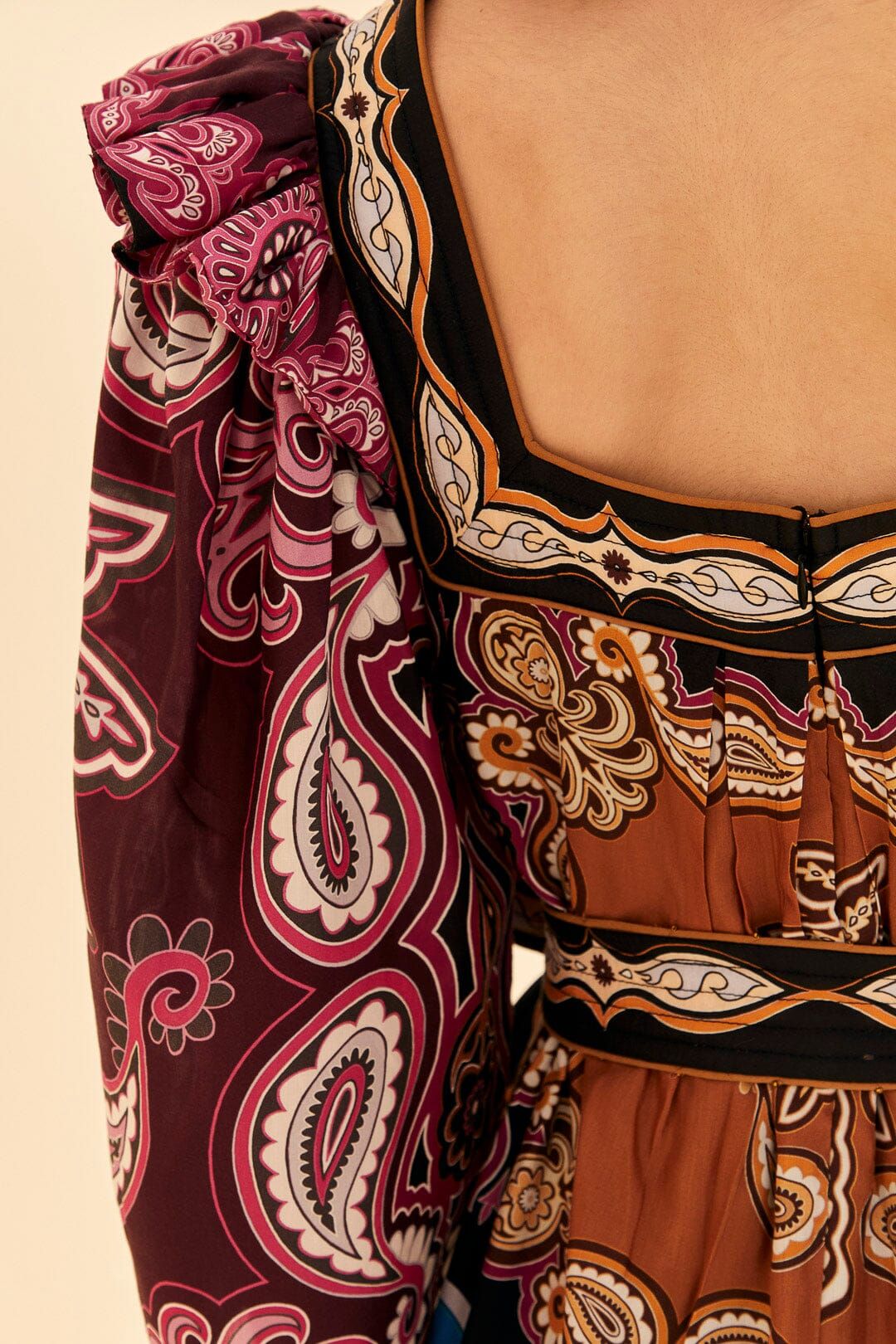 Multicolor Sweet Mermaids Midi Dress sold by FARM Rio product image thumbnail 5