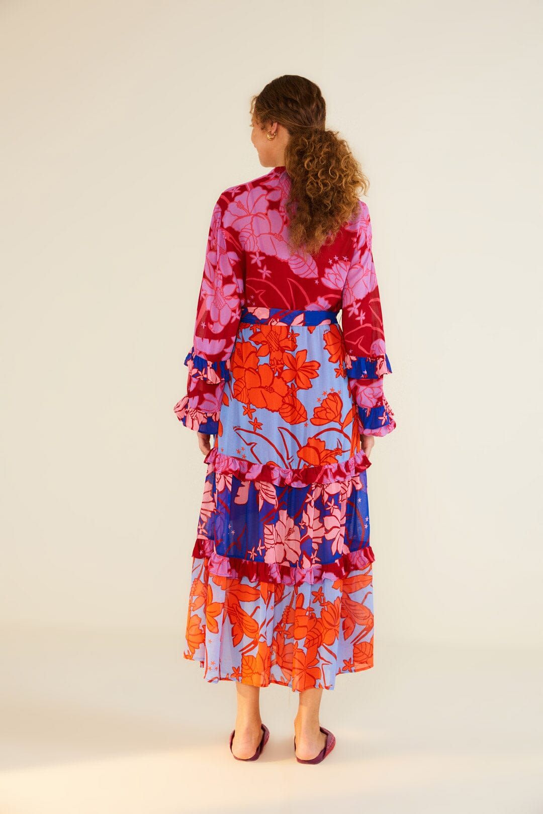Mixed Living Nature Maxi Dress sold by FARM Rio product image thumbnail 3
