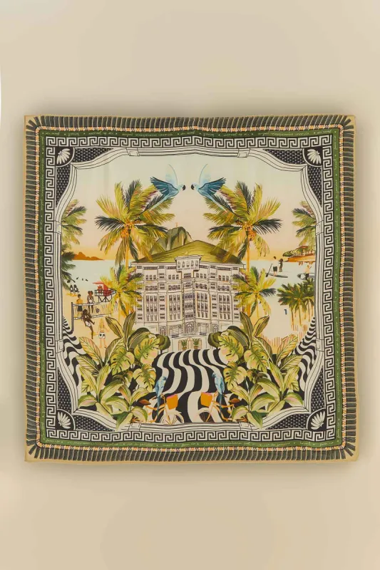 Copacabana Palace Scarf sold by FARM Rio