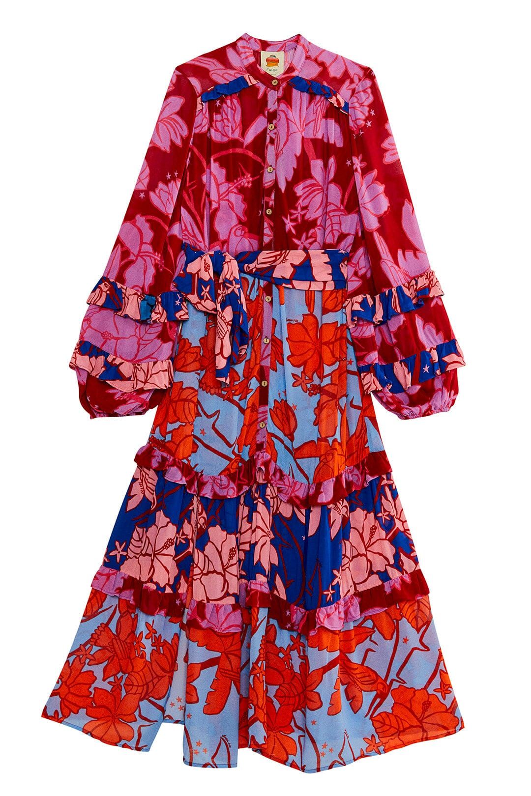 Mixed Living Nature Maxi Dress sold by FARM Rio product image thumbnail 5