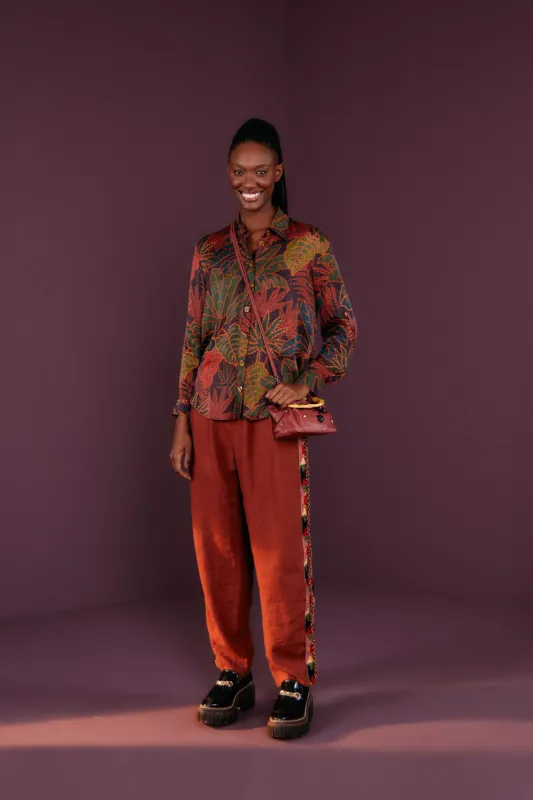 Black Rainforest Lenzing™ Ecovero™ Viscose Shirt sold by FARM Rio