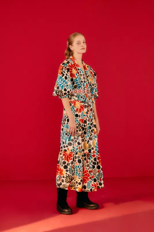 Mushroom Forest Canvas Dress sold by FARM Rio