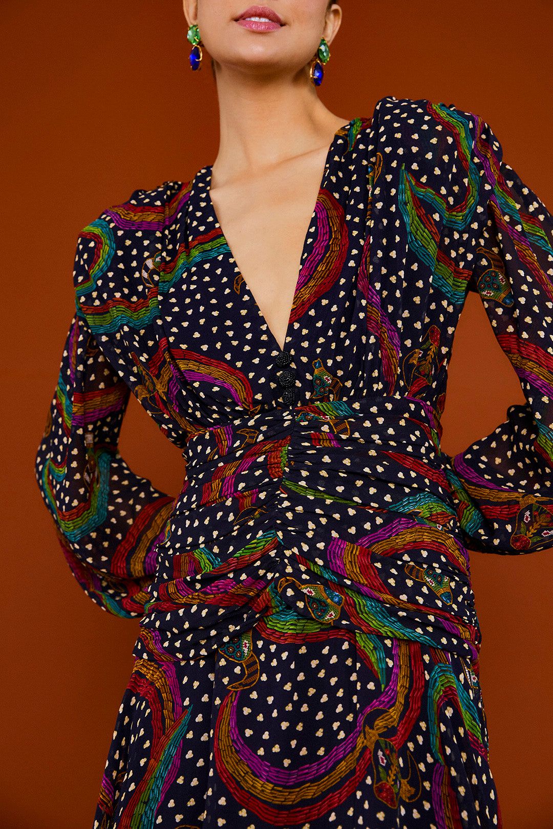 Rainbow Oxen Mini Dress sold by FARM Rio product image thumbnail 3