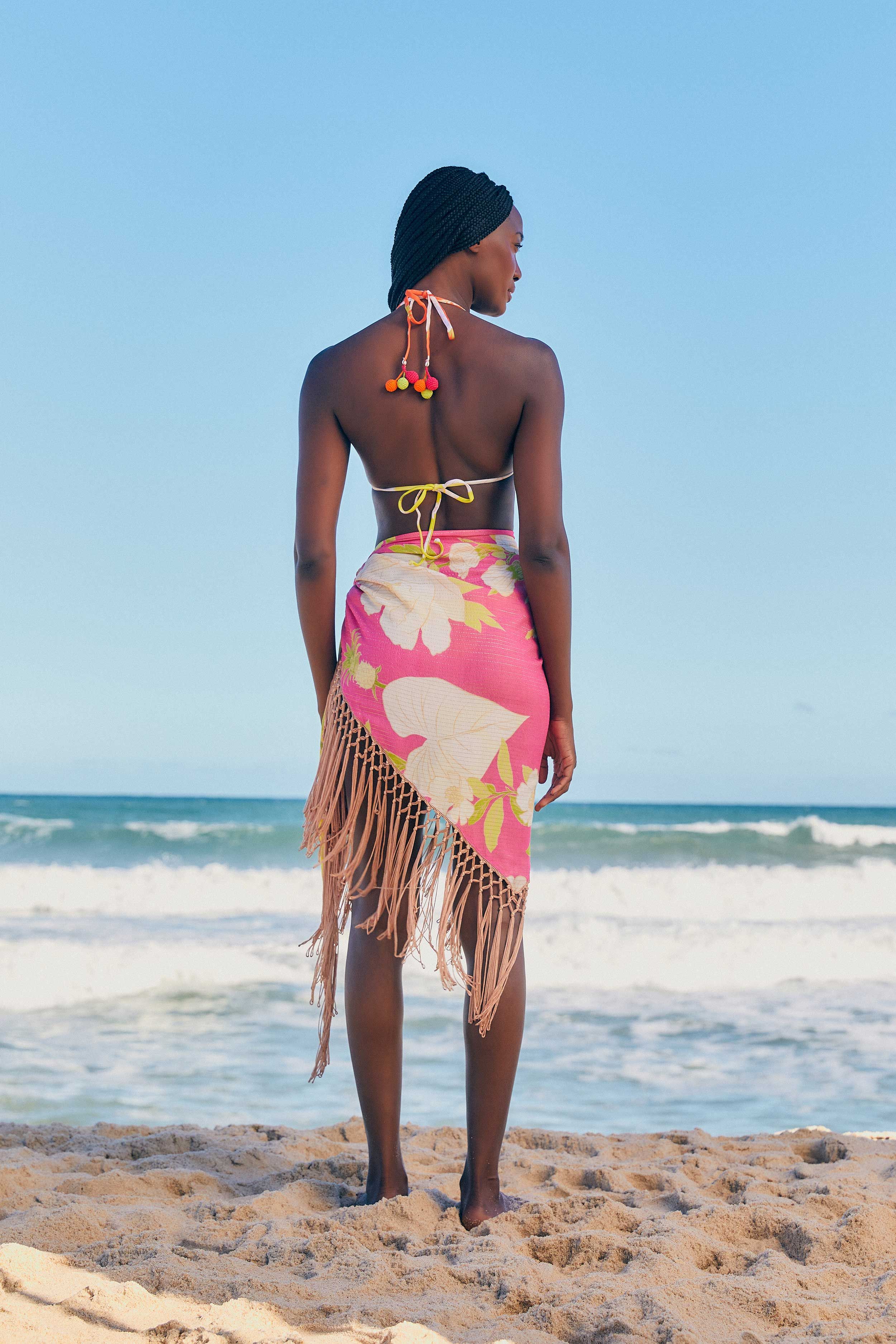 Neon Garden Reversible Sarong sold by FARM Rio product image thumbnail 2