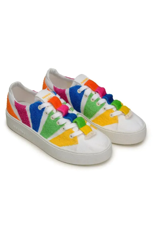 RAINBOW FLATFORM SNEAKER sold by FARM Rio