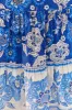 Blue Full Of Flowers Organic Cotton Midi Dress sold by FARM Rio