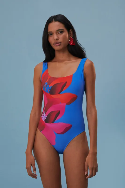 Watercolor Floral One Piece Swimsuit sold by FARM Rio