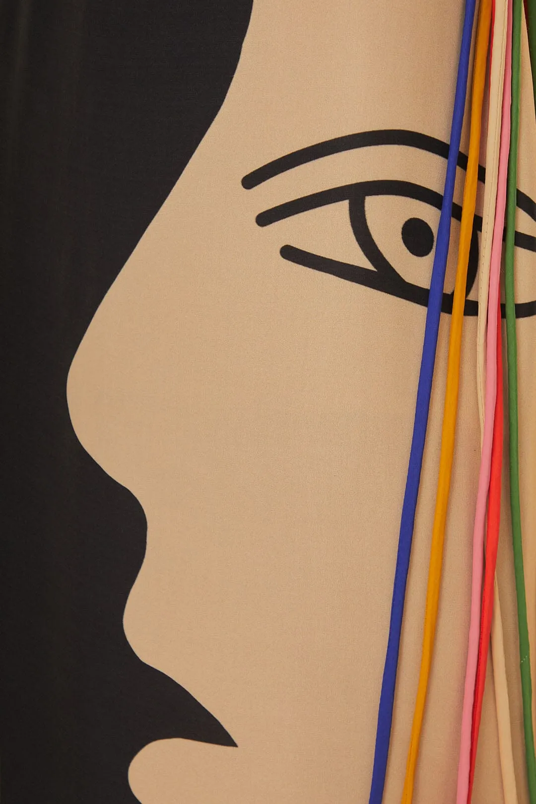 Multicolor Surreal Sleeveless Midi Dress sold by FARM Rio product image thumbnail 5