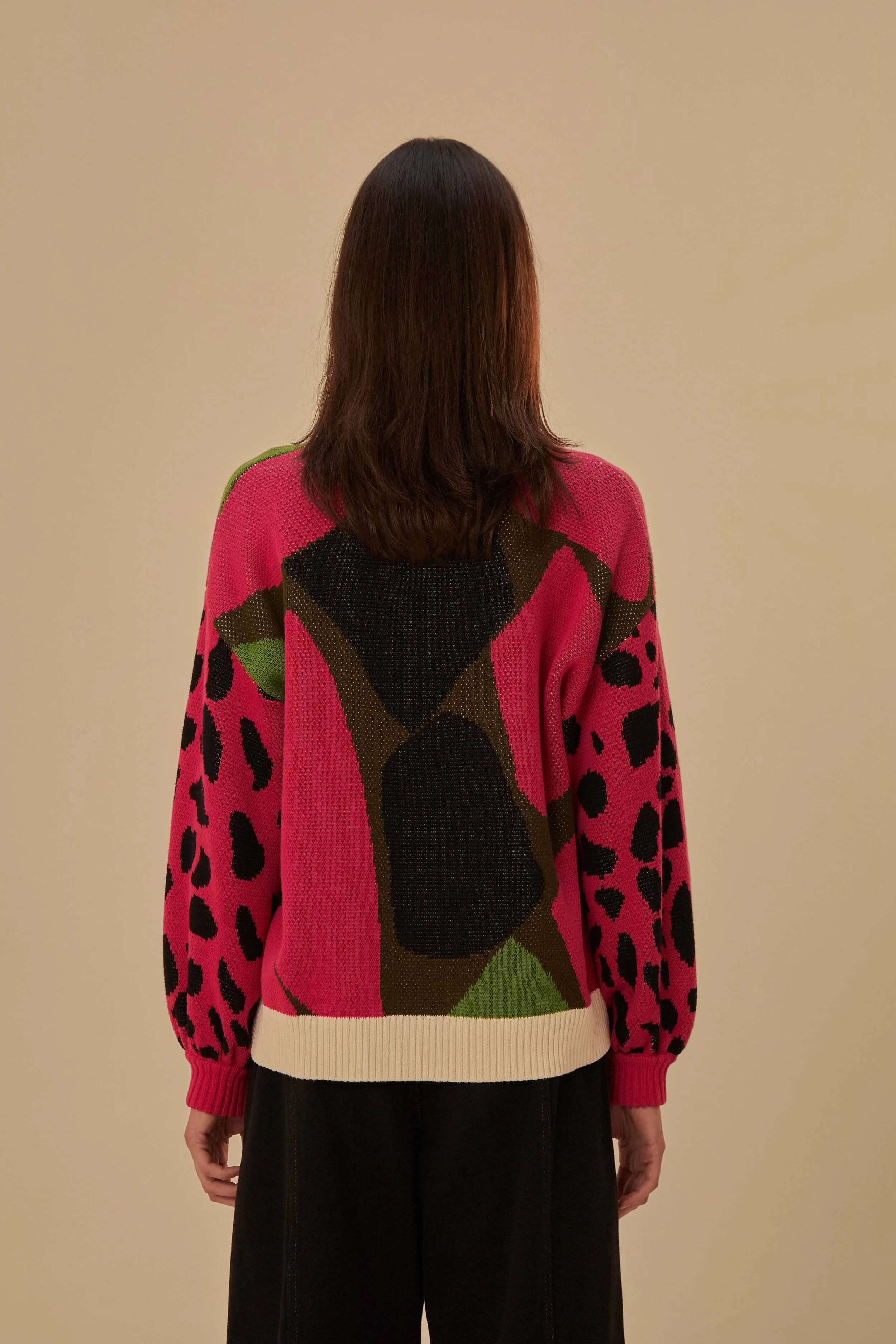 Onca Kambozistica Knit Sweater sold by FARM Rio product image thumbnail 3