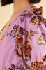 Lilac Floral Monkey Short Sleeve Romper sold by FARM Rio