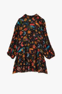 Black Cerrado Sky Lenzing™ Ecovero™ Mini Dress sold by FARM Rio