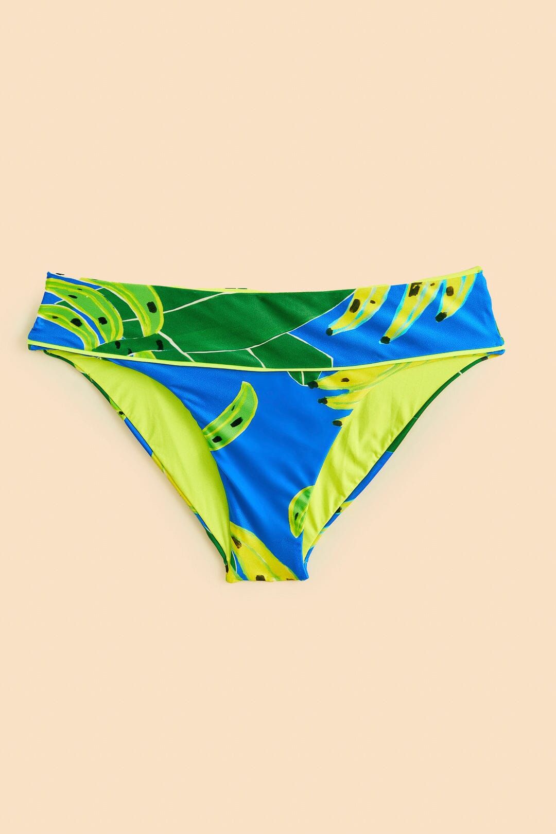 Blue Banana Leaves Full Bikini Bottom sold by FARM Rio product image thumbnail 4