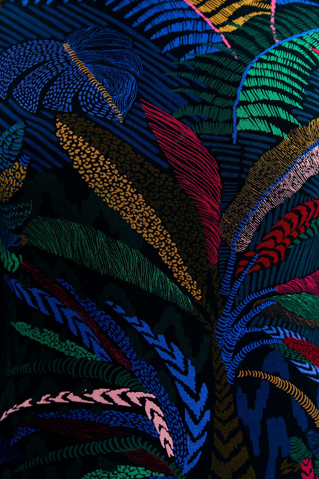 Amazonia Night Lenzing™ Ecovero™ Viscose Midi Dress sold by FARM Rio product image thumbnail 5