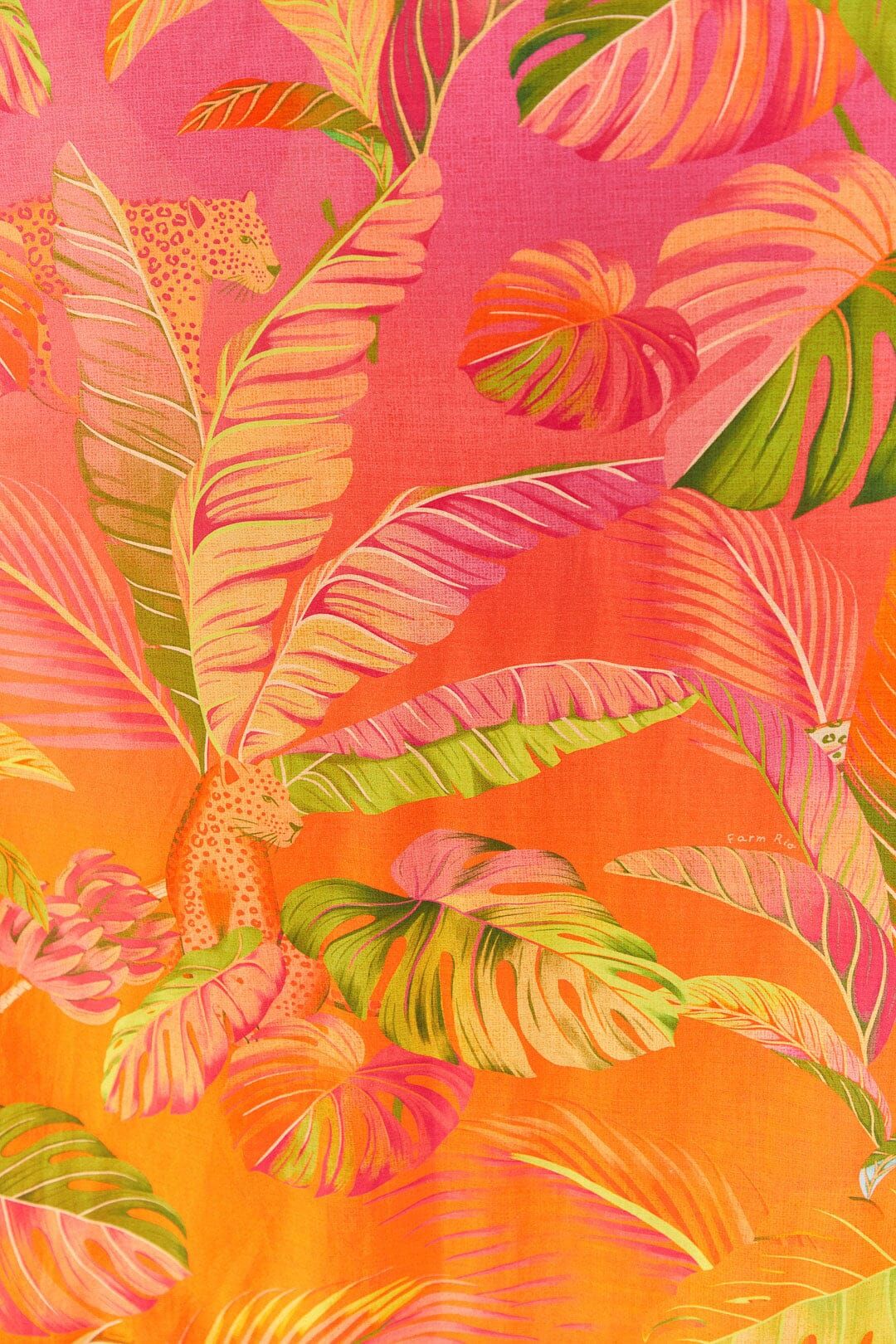 Orange Ombre Forest Maxi Dress sold by FARM Rio product image thumbnail 4