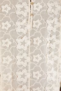White 3D Stars Blouse sold by FARM Rio