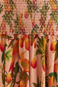 Pink Mango Trees Midi Dress sold by FARM Rio
