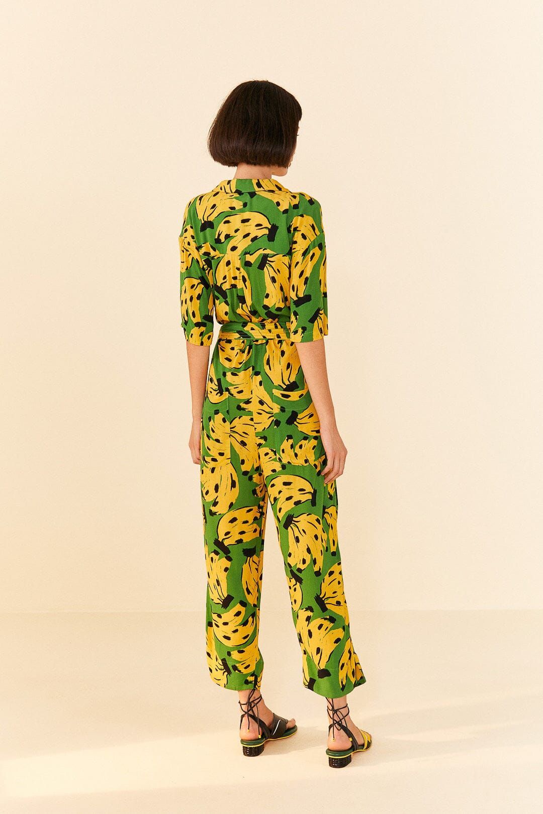 Green Bossa Banana Jumpsuit sold by FARM Rio product image thumbnail 3