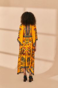 Yellow Tropical Tapestry Kaftan Dress sold by FARM Rio